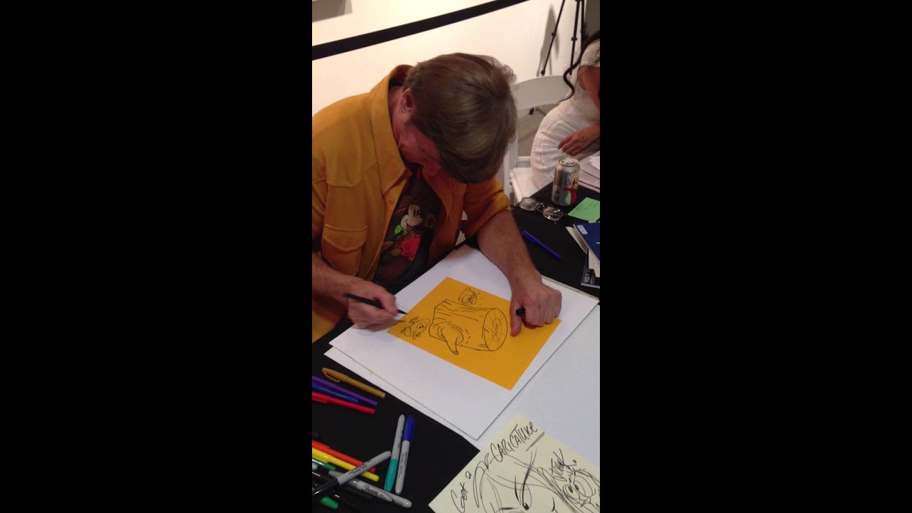 John K. doing his Ren and Stimpy magic