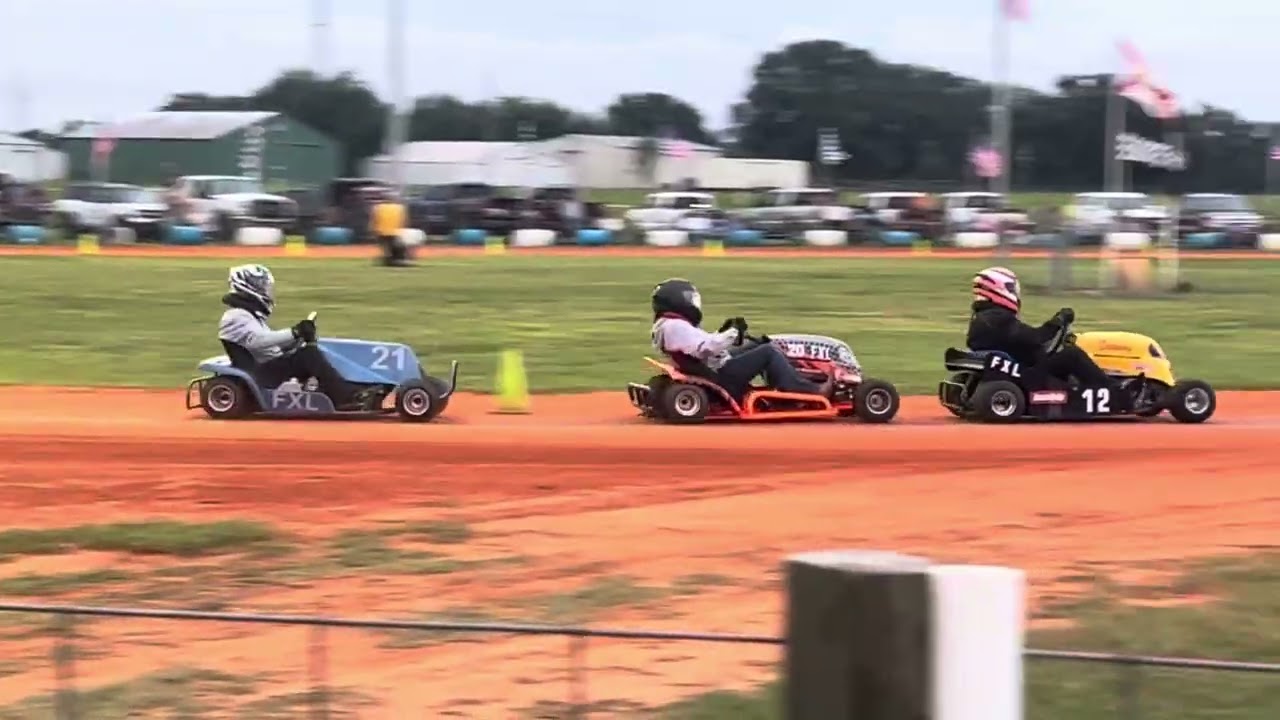NASGRASS Lawnmower Racing 10/11/2025 HEAT Race 