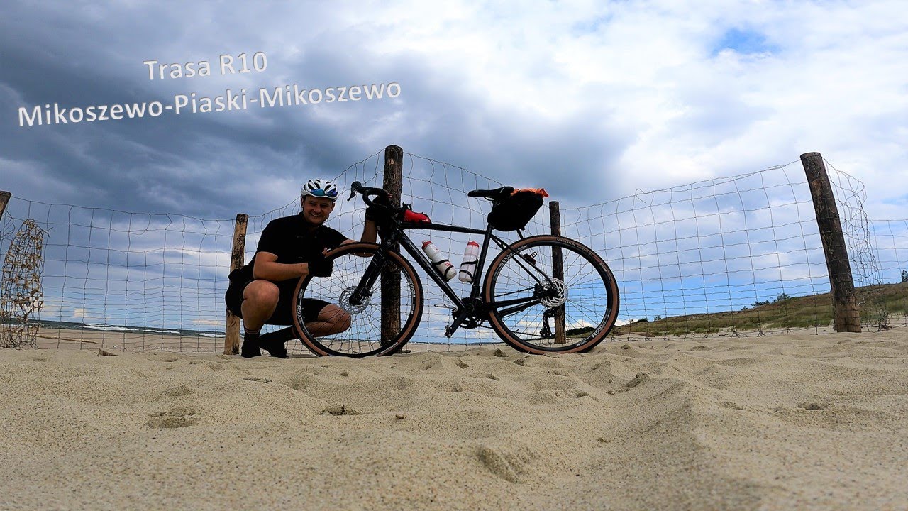 Trasa R10 - Mikoszewo Piaski Mikoszewo - coś pięknego! 4K