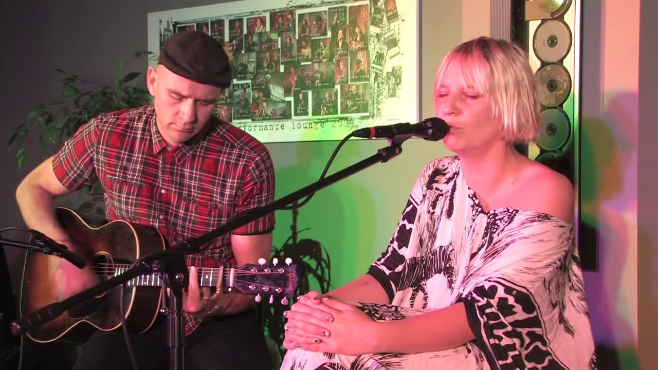 Sia in the Live Performance Lounge