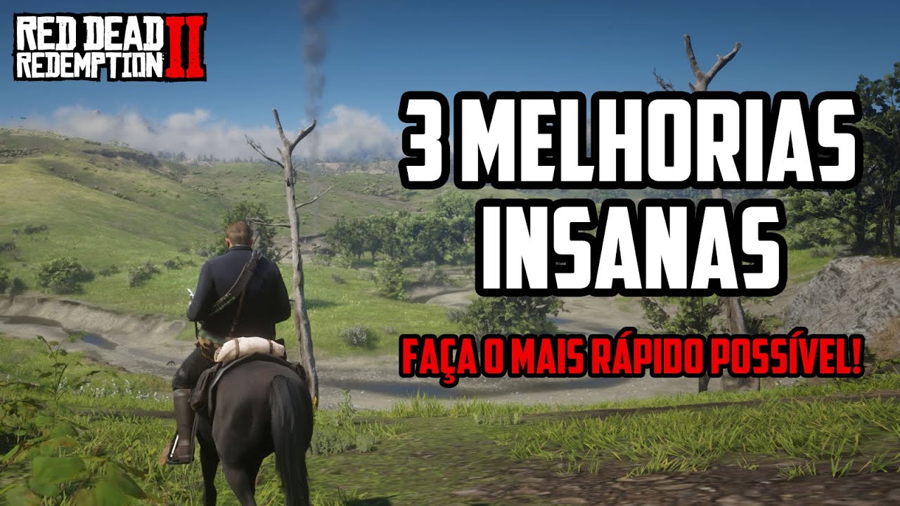 AS MELHORIAS MAIS IMPORTANTES FEITAS COM DINHEIRO EM RED DEAD REDEMPTION 2