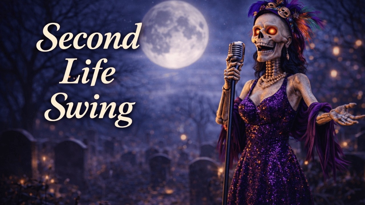 Second Life Swing 💀🎷 | Skeleton Jazz Love Song (Anime Beats Central)