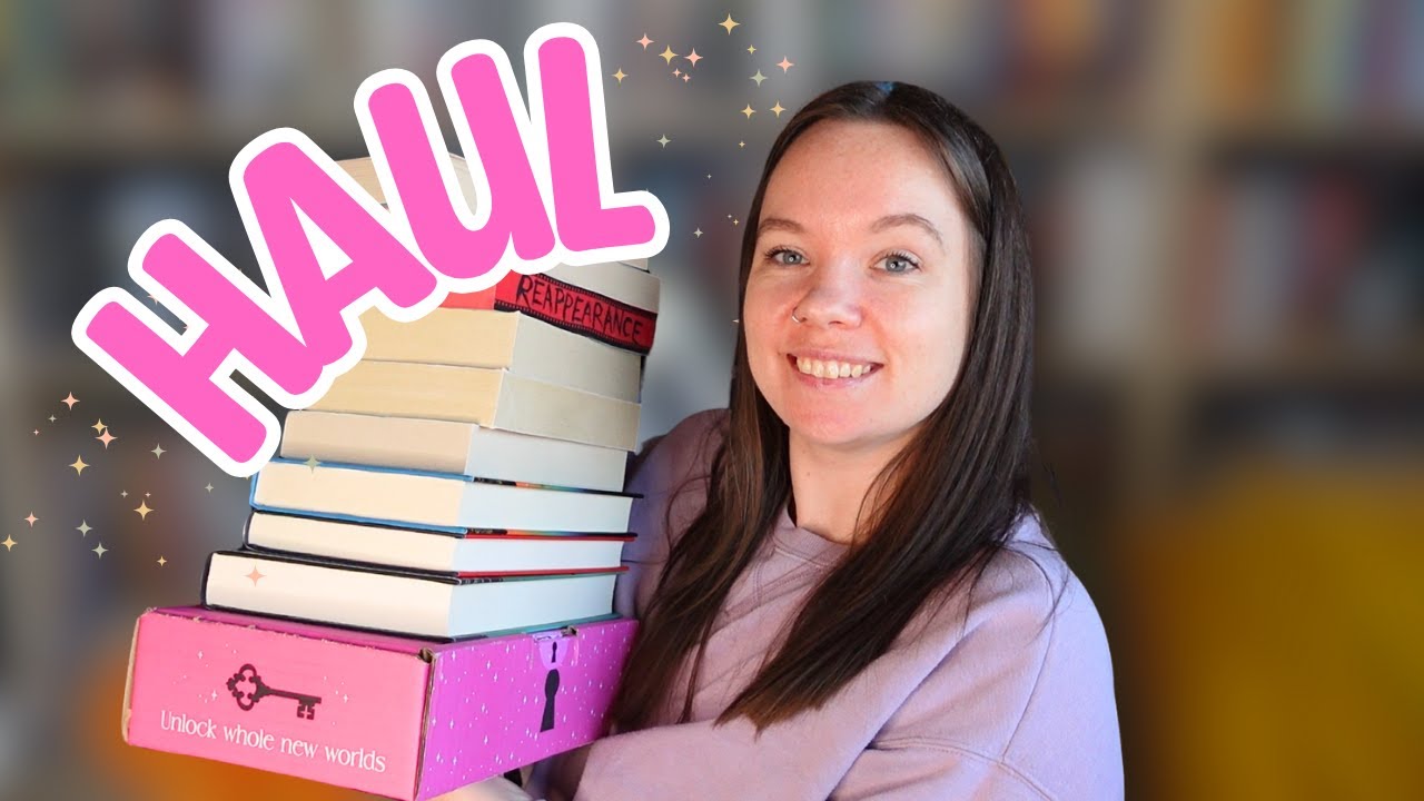 My first ever book subscription box! The Locked Library Unboxing & Book Haul
