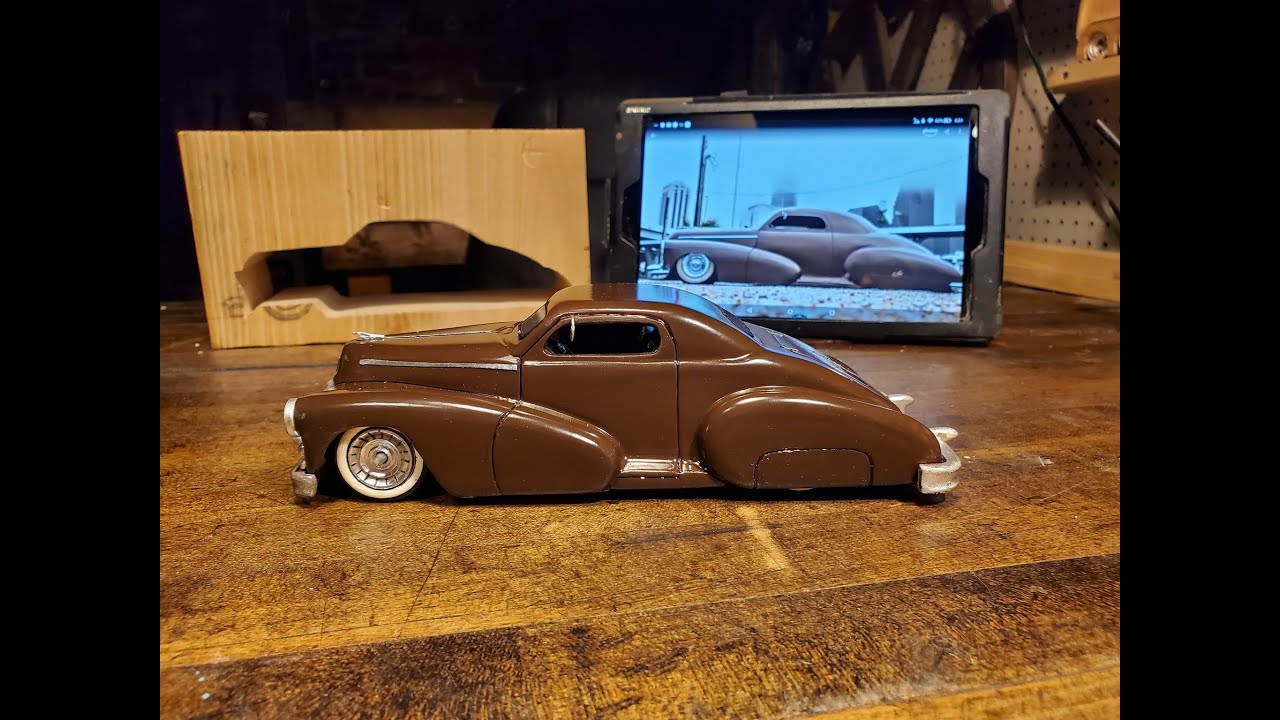 The making of a scrapwood 46 Chevy.