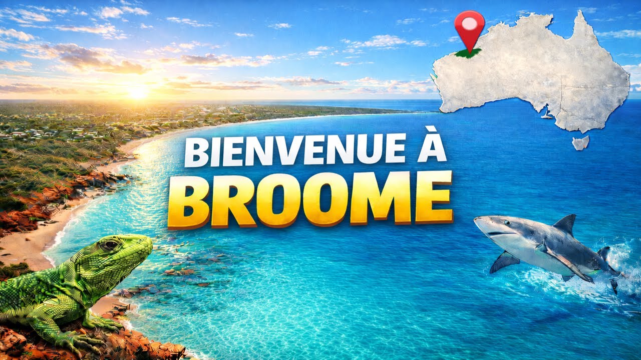 BIENVENUE À BROOME !!!