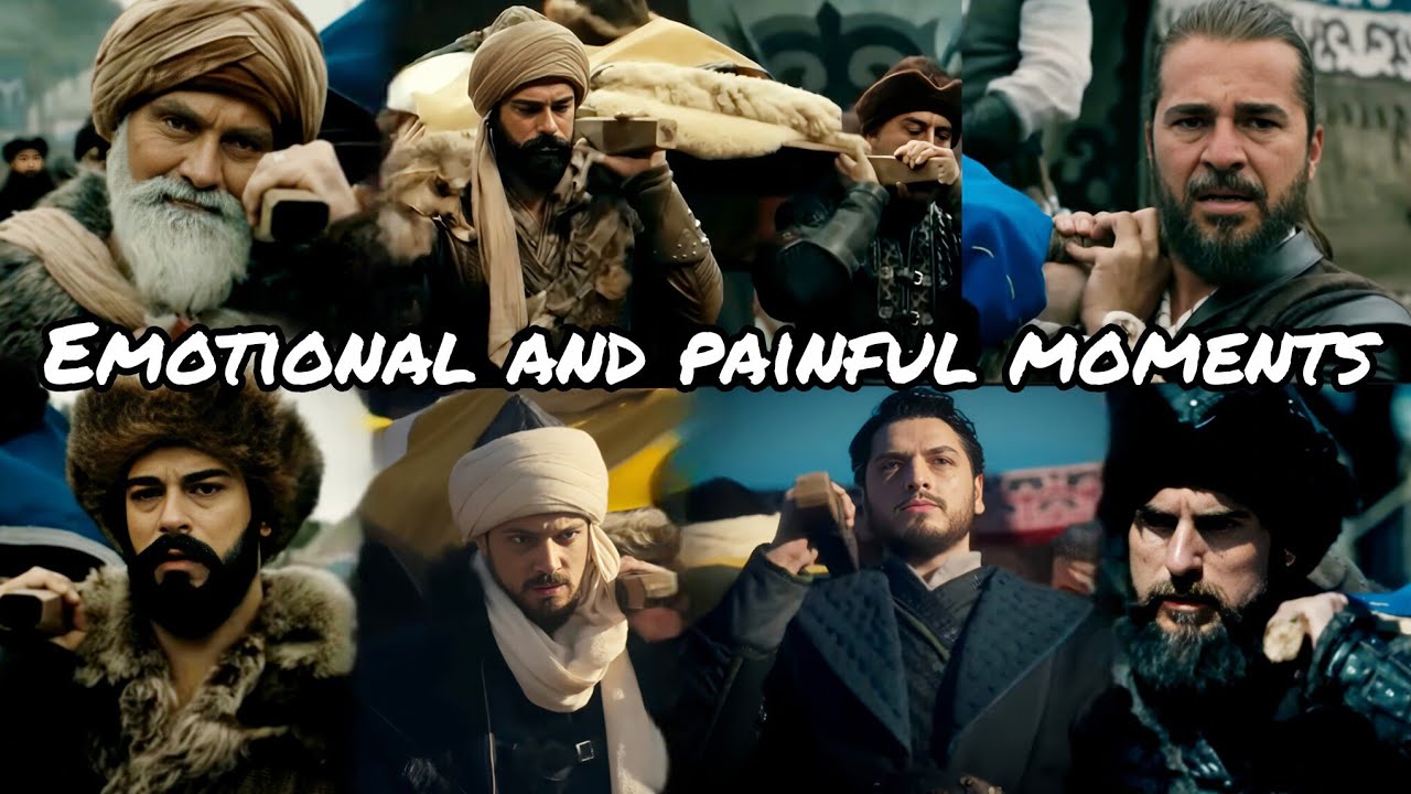 Emotional and painful death moments|Kurulus Osman| Kurulus Orhan| delirious Ertugrul| Turkish drama 