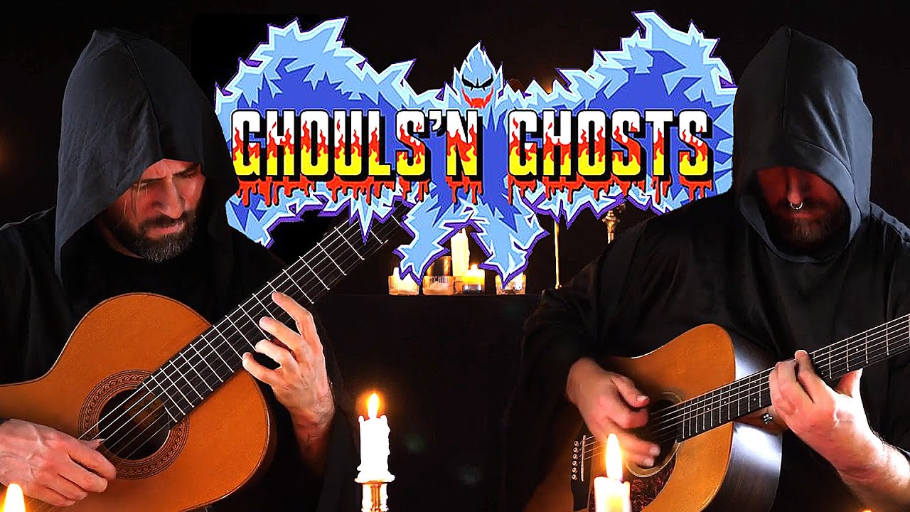 Super Ghouls & Ghosts - Stage 1 "Haunted Graveyard" - Super Guitar Bros