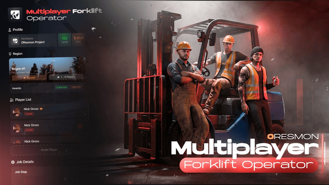 Fivem Multiplayer Forklift Operator Job Script