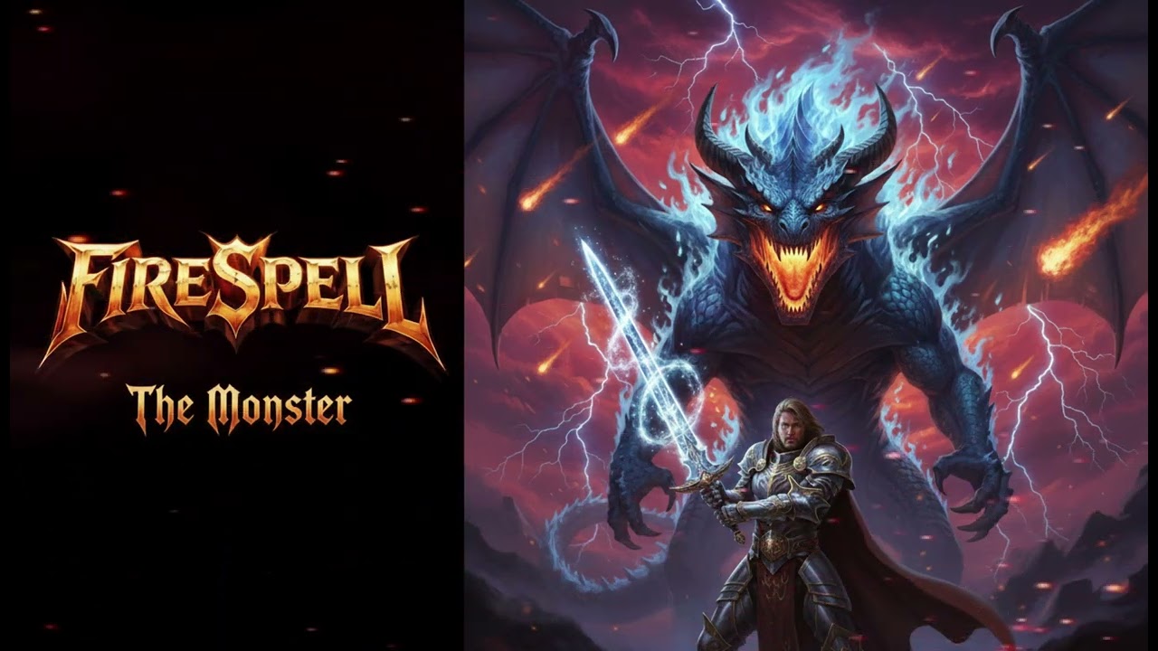 FireSpell – The Monster - Эпический пауэр-метал гимн (Официальное видео с текстом песни)