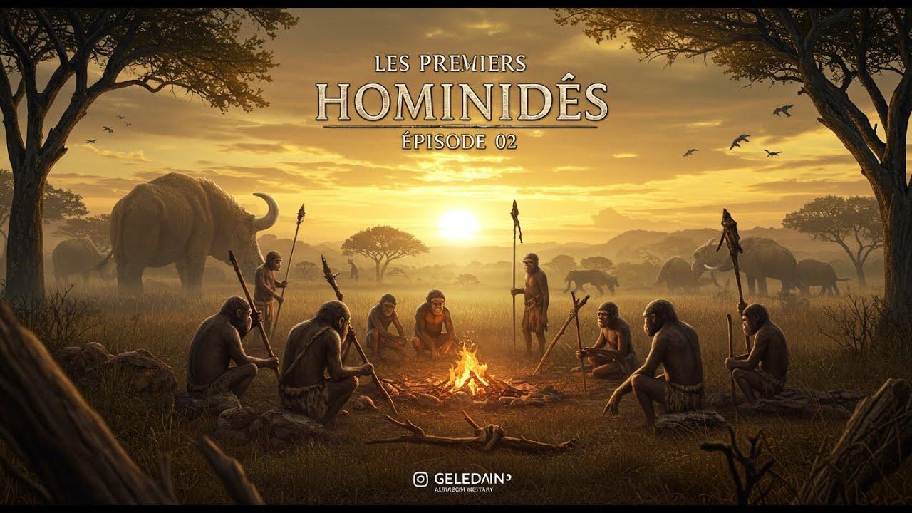 &Eacute;pisode 02 &mdash; Les premiers hominid&eacute;s - Ma&icirc;triser le feu