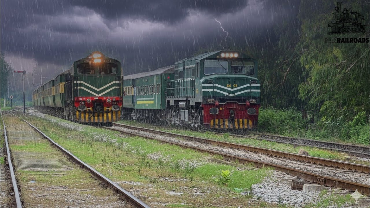 Monsoon Thunder: Fast Diesel Trains of Pakistan Railways