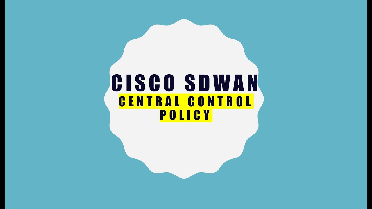 Cisco SDWAN on EVE-NG : Centralized Control Policy (Part 2)