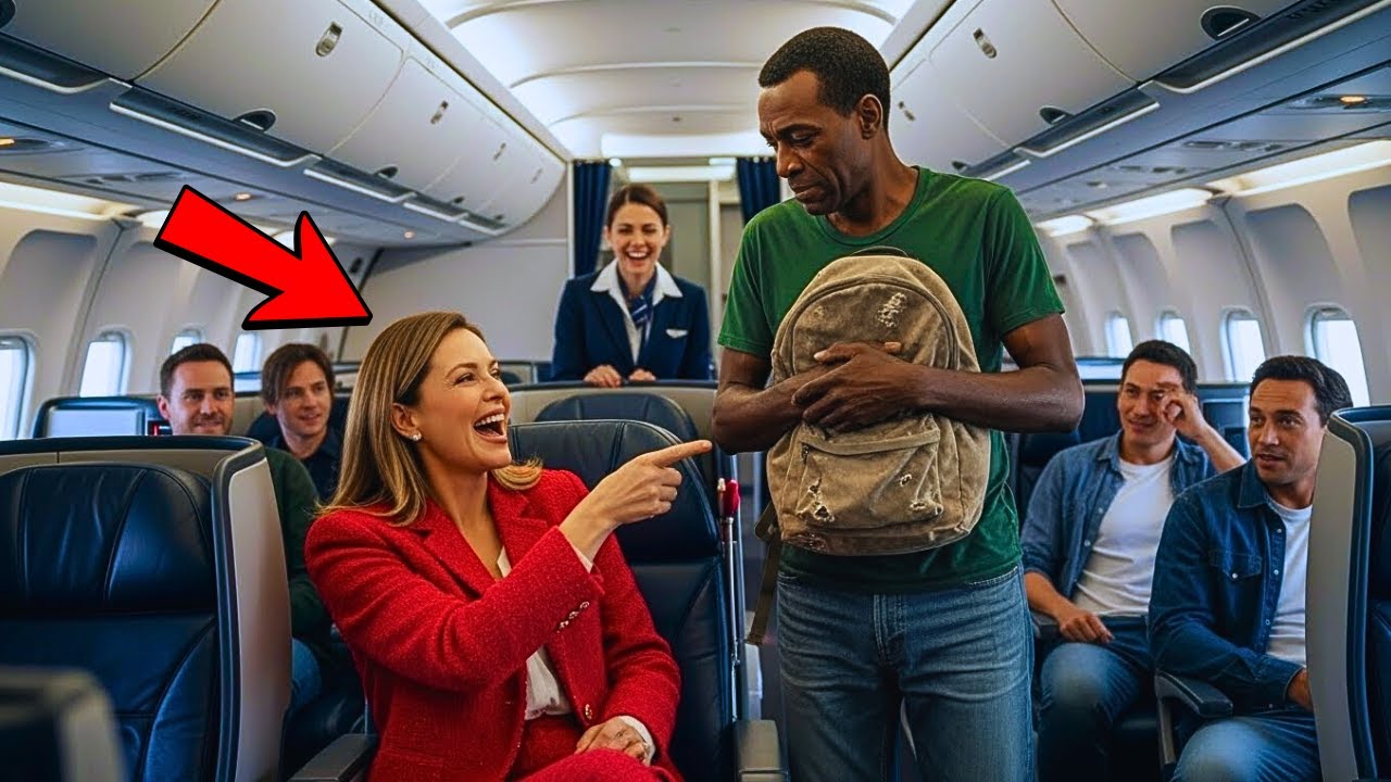 MILIONÁRIA TOMOU O LUGAR DE UM HOMEM SIMPLES NA PRIMEIRA CLASSE… SEM SABER QUE ERA O DONO DO AVIÃO