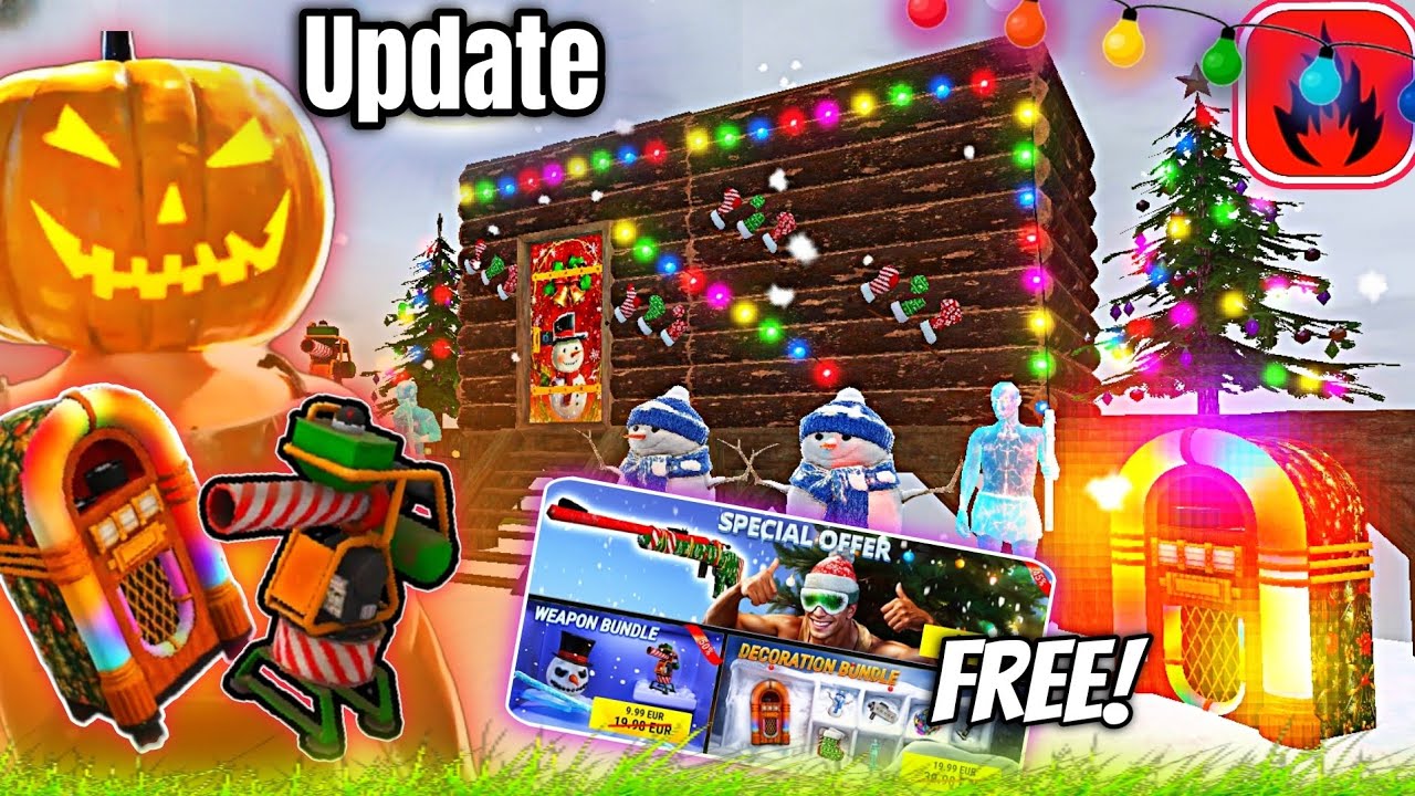Oxide Survival Island - Testing The New Items In Winter Update 🎁☃️❄️
