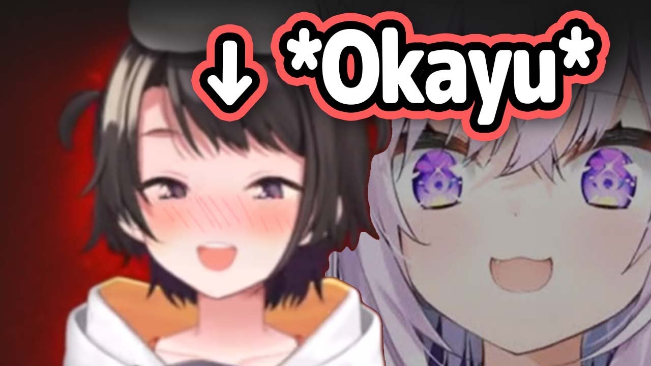 Okayu Steals Subaru's Body And Makes Cute Noises【Hololive】
