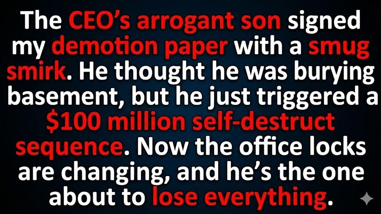 CEO's Son Fired Me. I Stole His $100M Company.