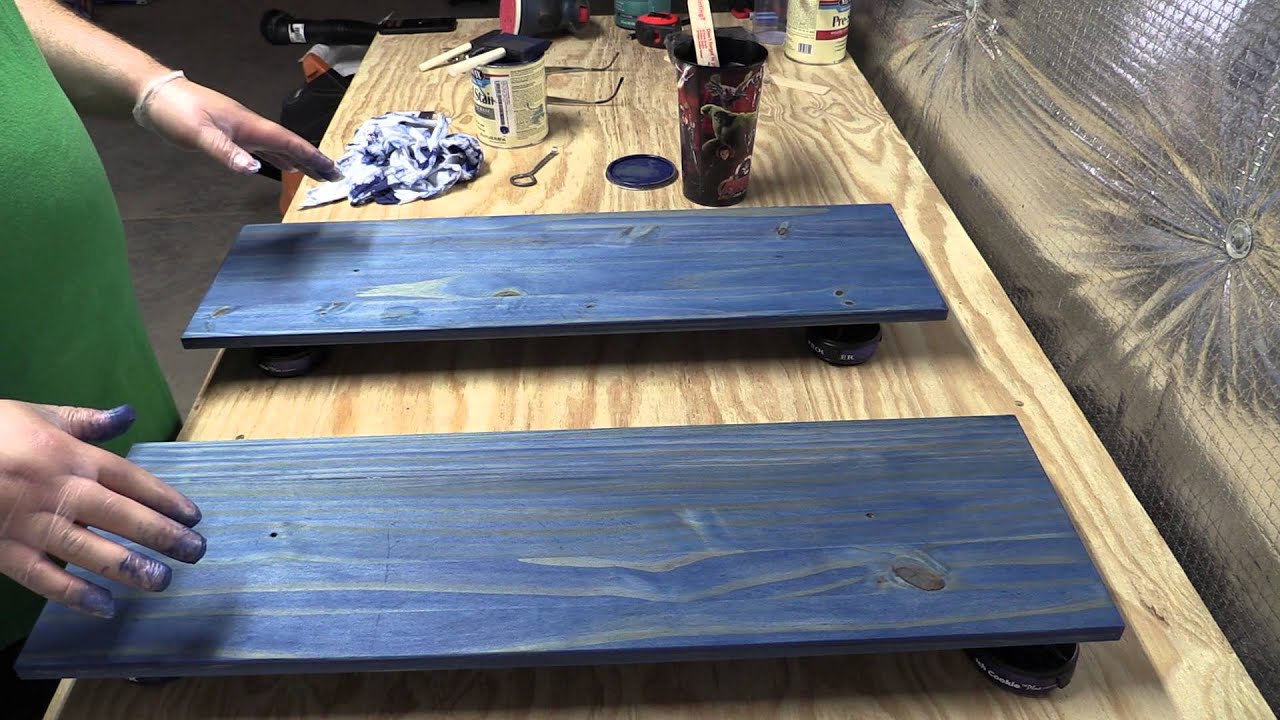 Amateur Wood Finishing 101:  Introduction to Water-Based Staining Wood (Part 2)