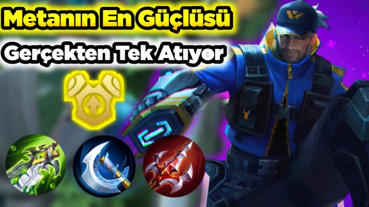 Metanın En Güçlü ADC si Clint Gerçekten Tek Atıyor Böyle Hasar Olamaz Mobile Legends