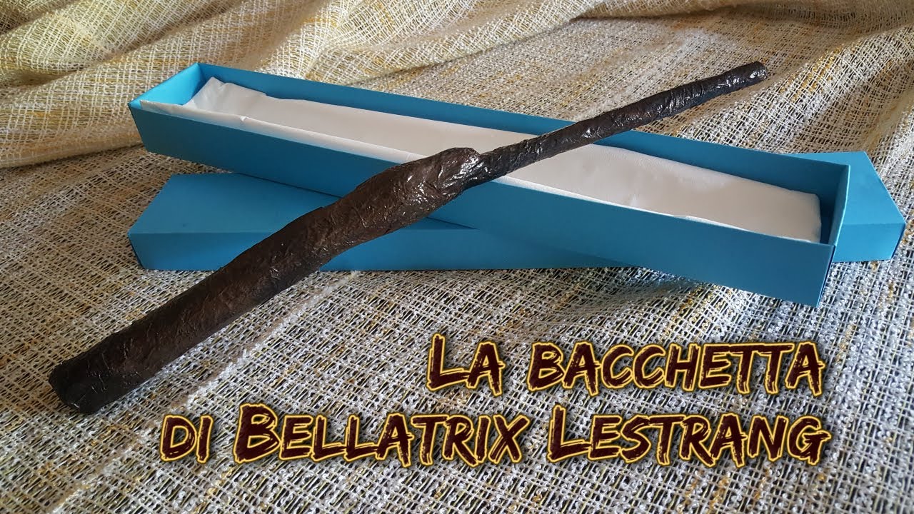 Come creare la bacchetta di Bellatrix Lestrange