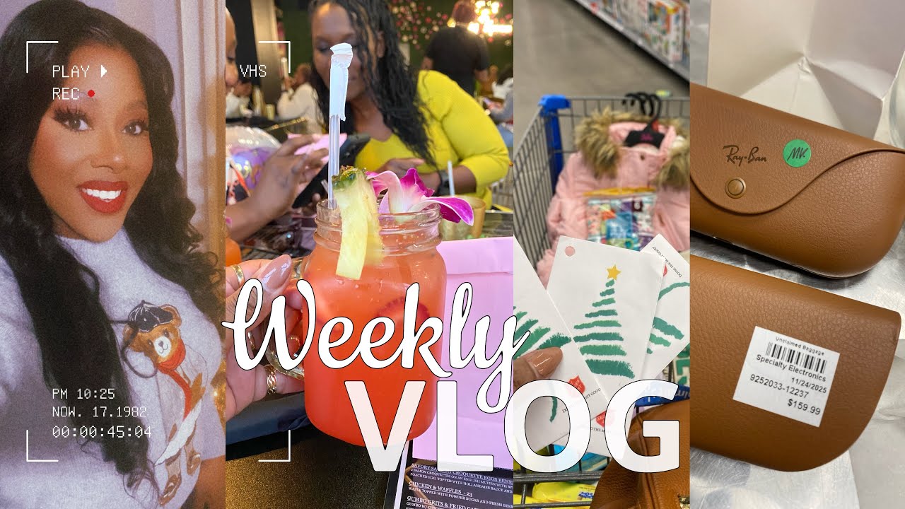 VLOG | Work Week + Thanksgiving + Unclaimed Baggage Haul + Angel Tree Shopping + Celebrating Sam
