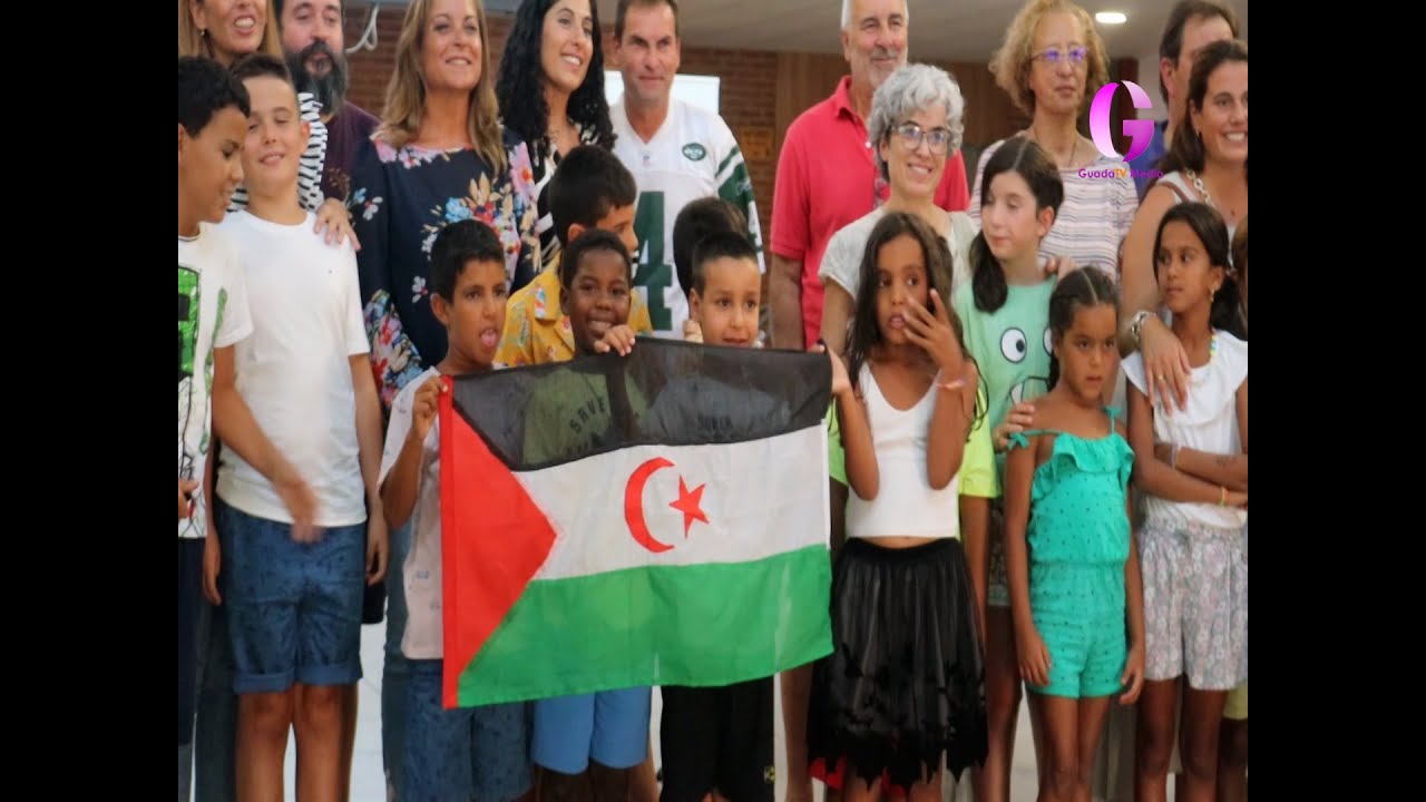 Despedida a los niños saharauis del programa Vacaciones en Paz
