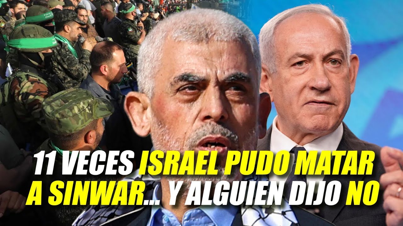 11 veces Israel pudo matar a Sinwar… y alguien dijo NO - Desde las Calles de Israel