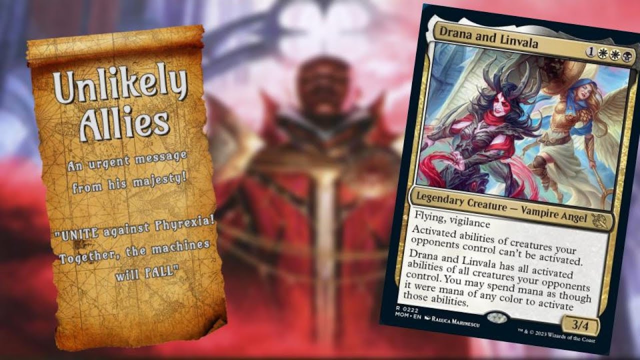 НОВЫЕ технологии колоды командира: Драна и Линвала | MTG | EDH | Бюджет