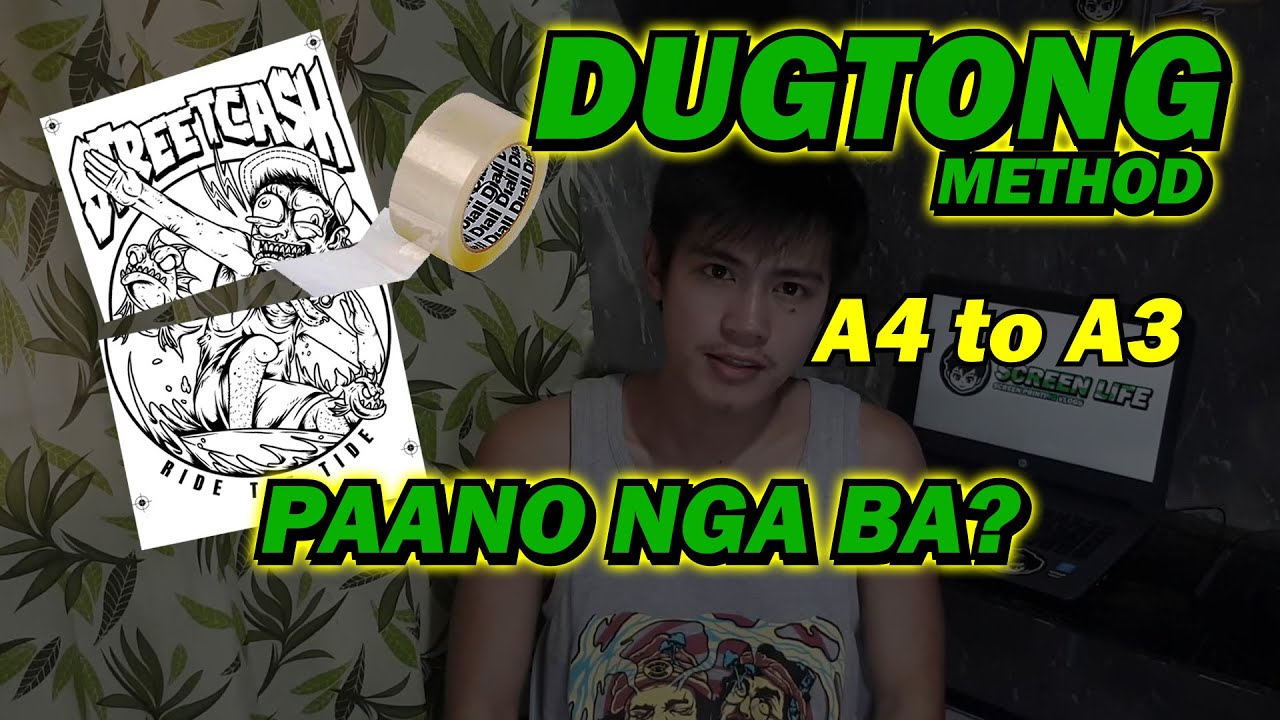 DUGTONG METHOD | SCREEN PRINTING | SCREEN LIFE
