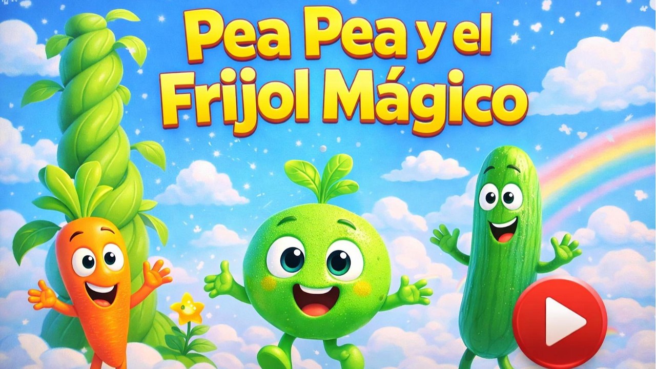 Pea Pea y el Frijol M&aacute;gico | Aventura Infantil en Espa&ntilde;ol