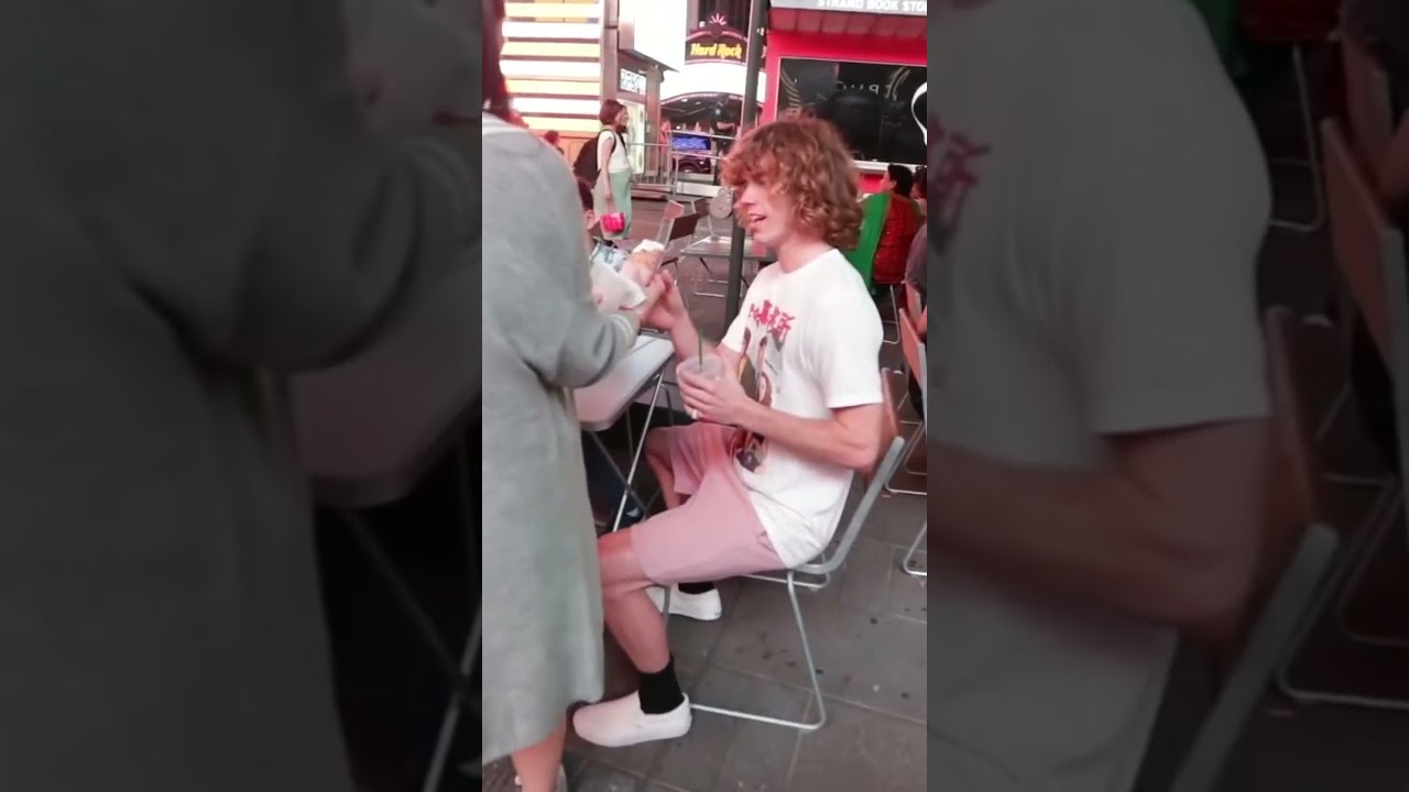 Danny Duncan eats a random tourists icecream