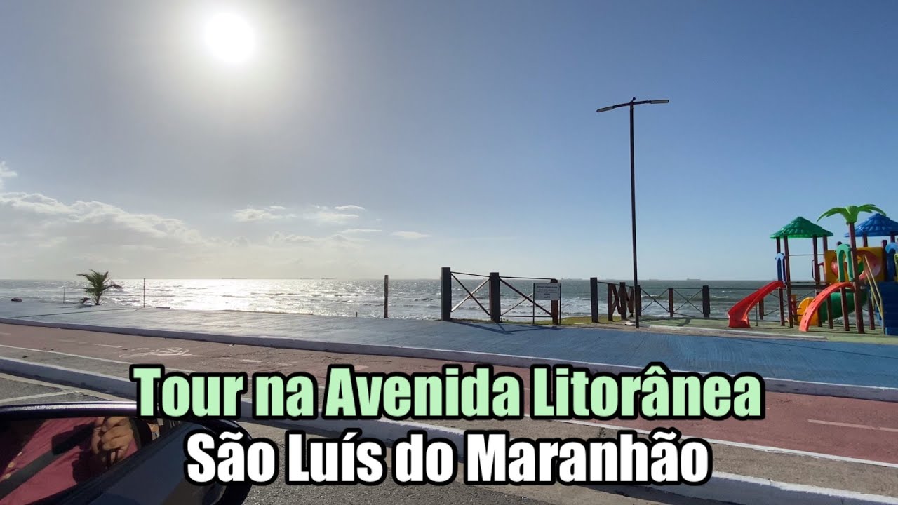Tour na Avenida Litorânea São Luís do Maranhão