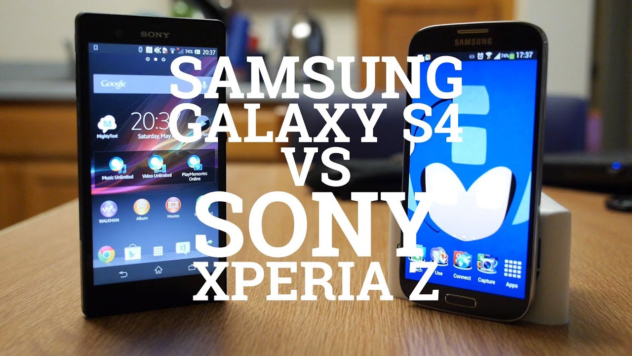 Samsung Galaxy S4 vs Sony Xperia Z