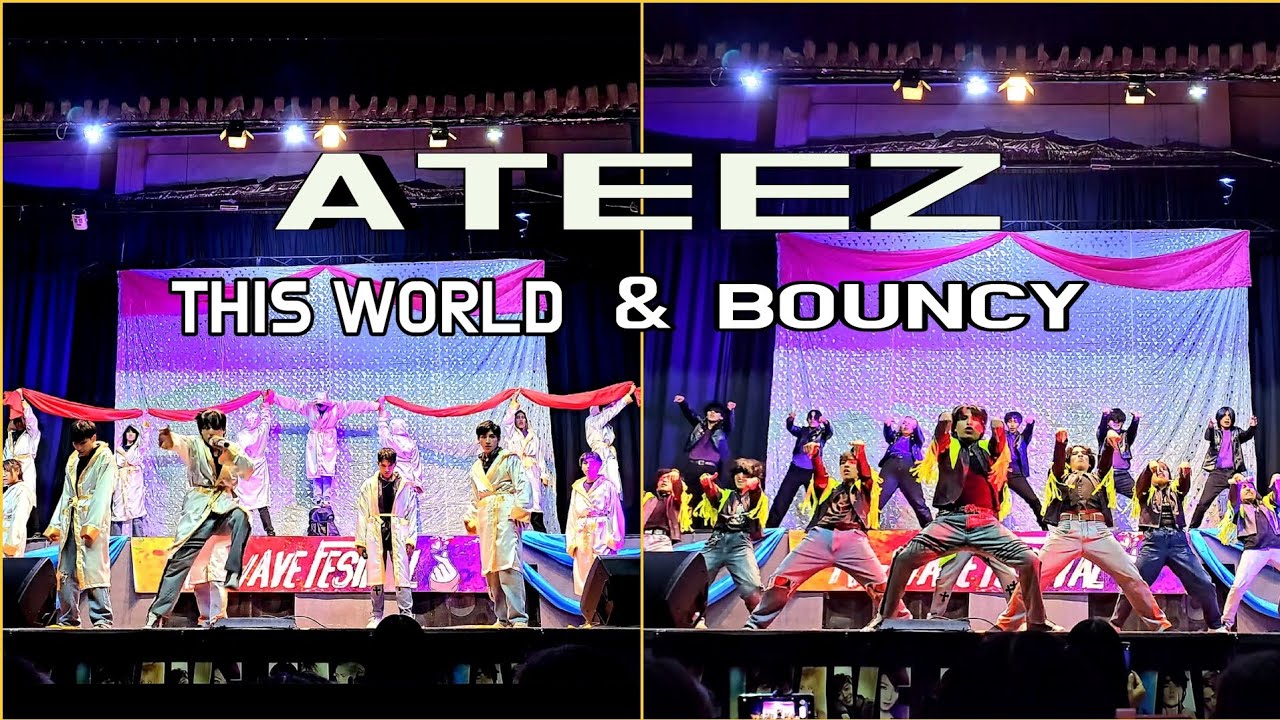 [KPOP IN PUBLIC] ATEEZ(에이티즈) INTRO: THIS WORLD & 'BOUNCY (K-HOT CHILLI PEPPERS) | Dance Cover by BNP