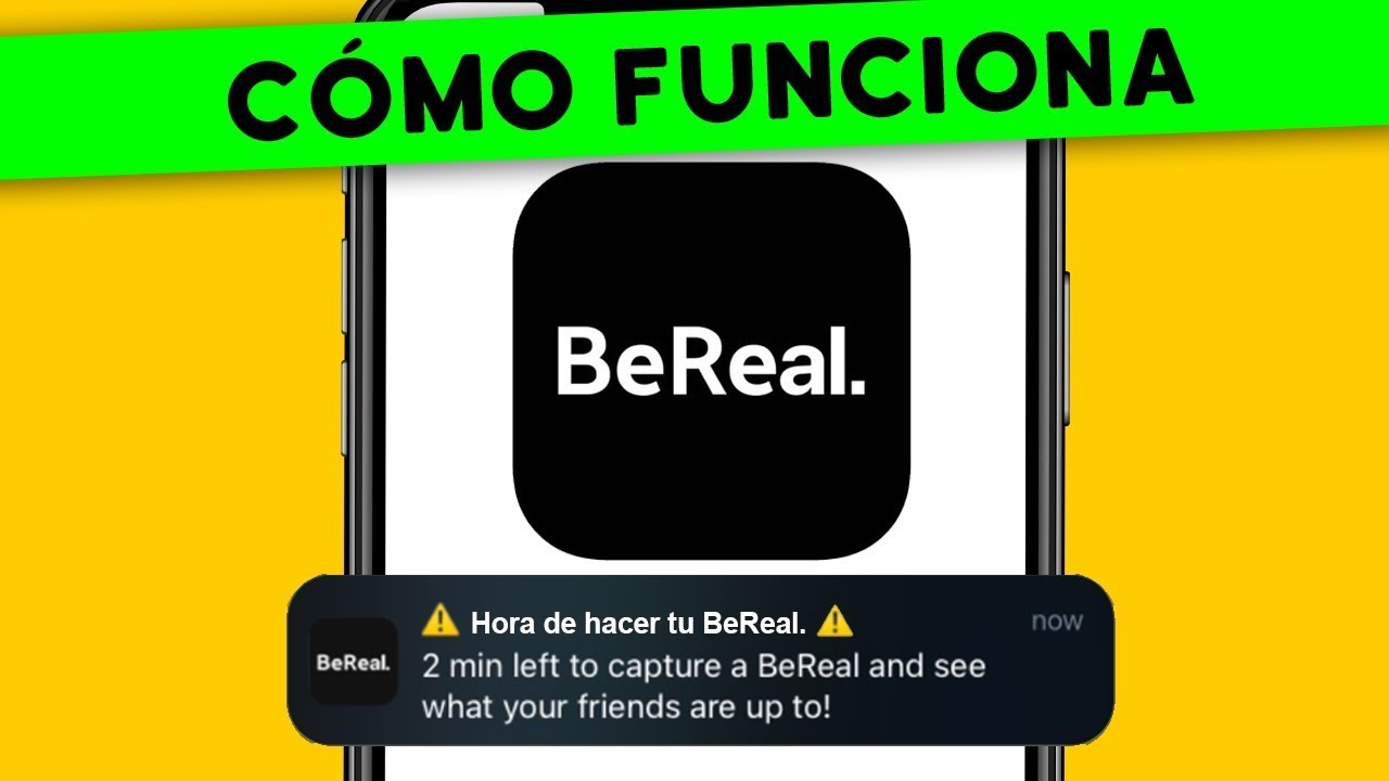✅ C&oacute;mo Usar la App BeReal (Paso a Paso) // Qu&eacute; es y Como Funciona la Nueva Red Social