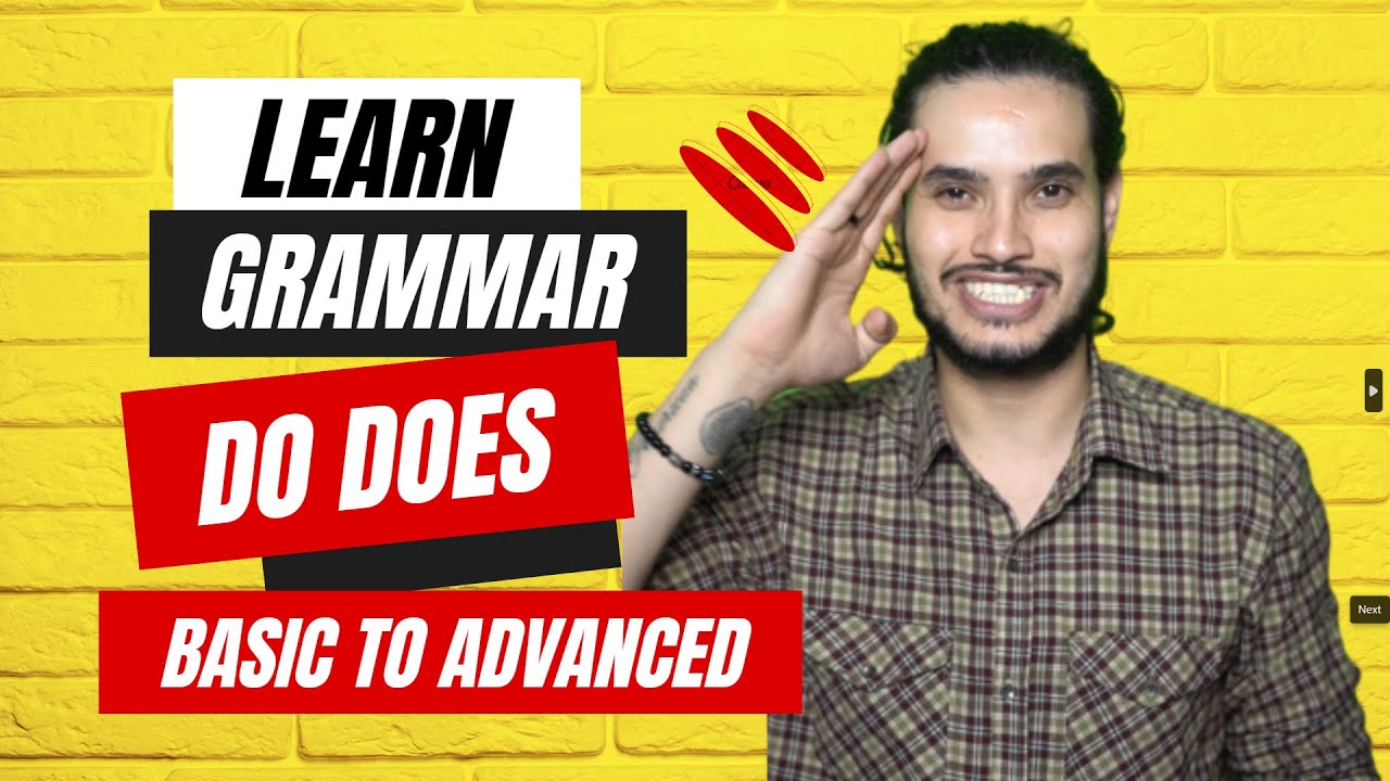 Do & Does | Basic to Advanced English Grammar | #learnenglishgrammar #dodoes  #learningenglish
