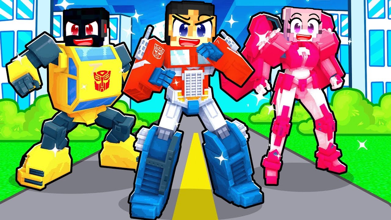 NOUA ECHIPA De *TRANSFORMERSI* in Minecraft!