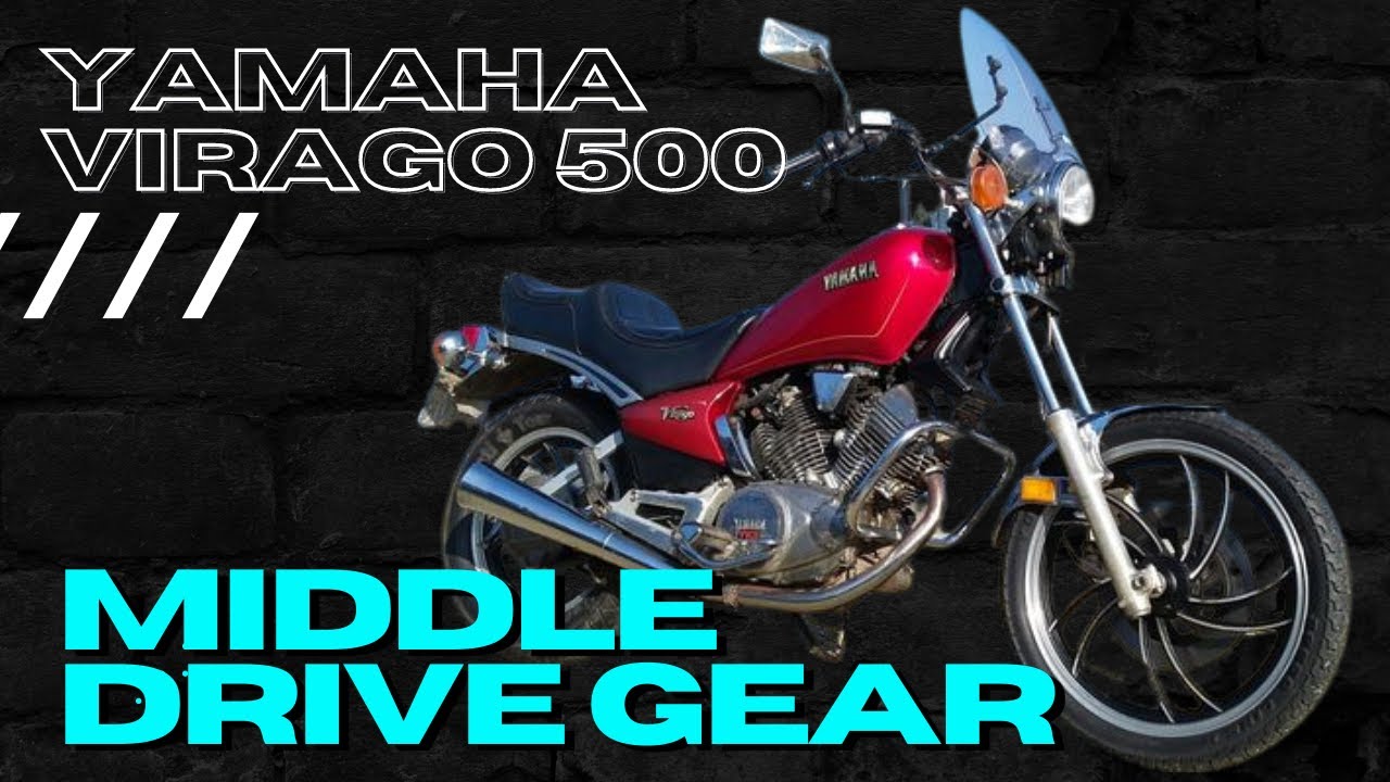 Yamaha Virago 500 V-Twin XV500 - Output Bevel Middle Drive Gear Part 4