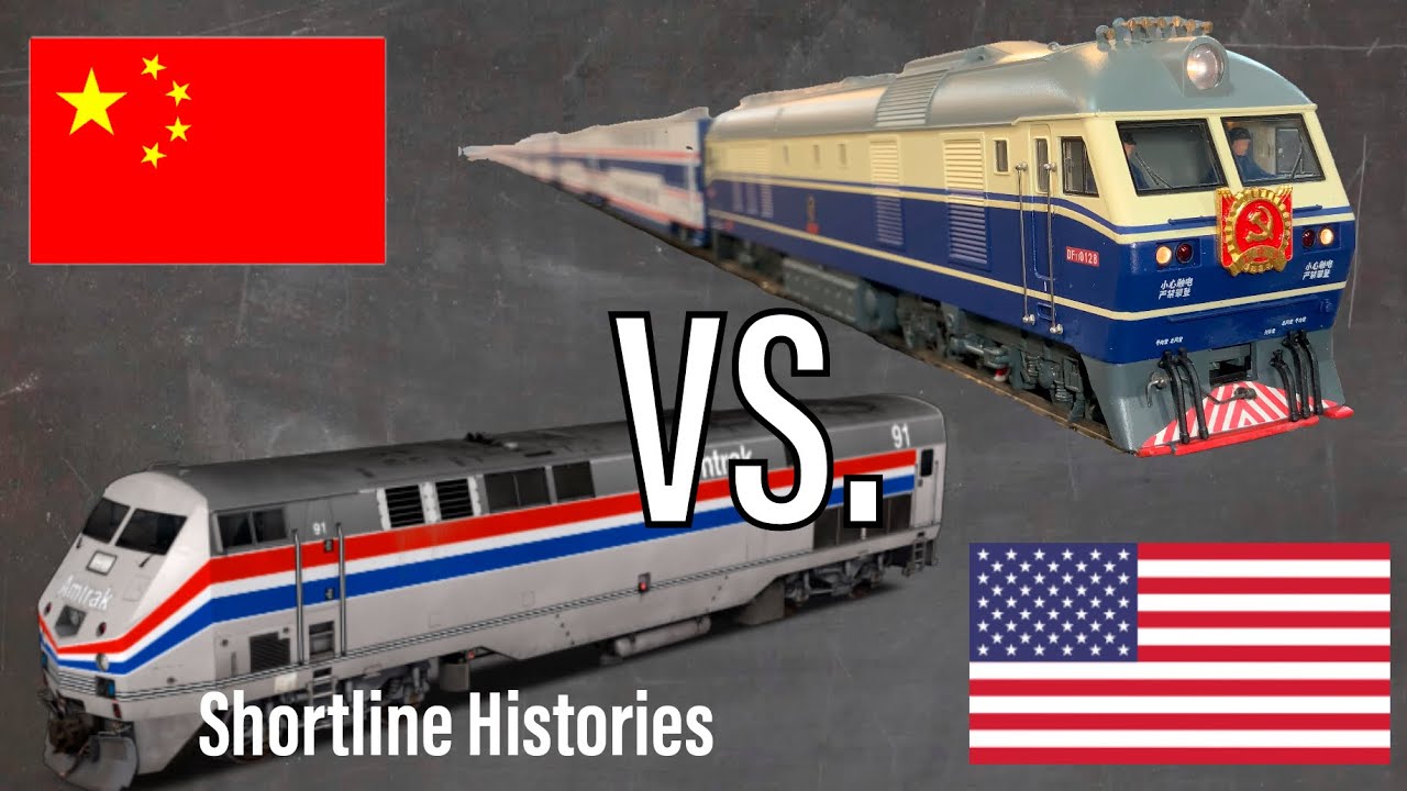 Shortline Histories: The Chinese GE P40 - China Rail Dong Feng 11 (DF11), Quasi High Speed Diesel