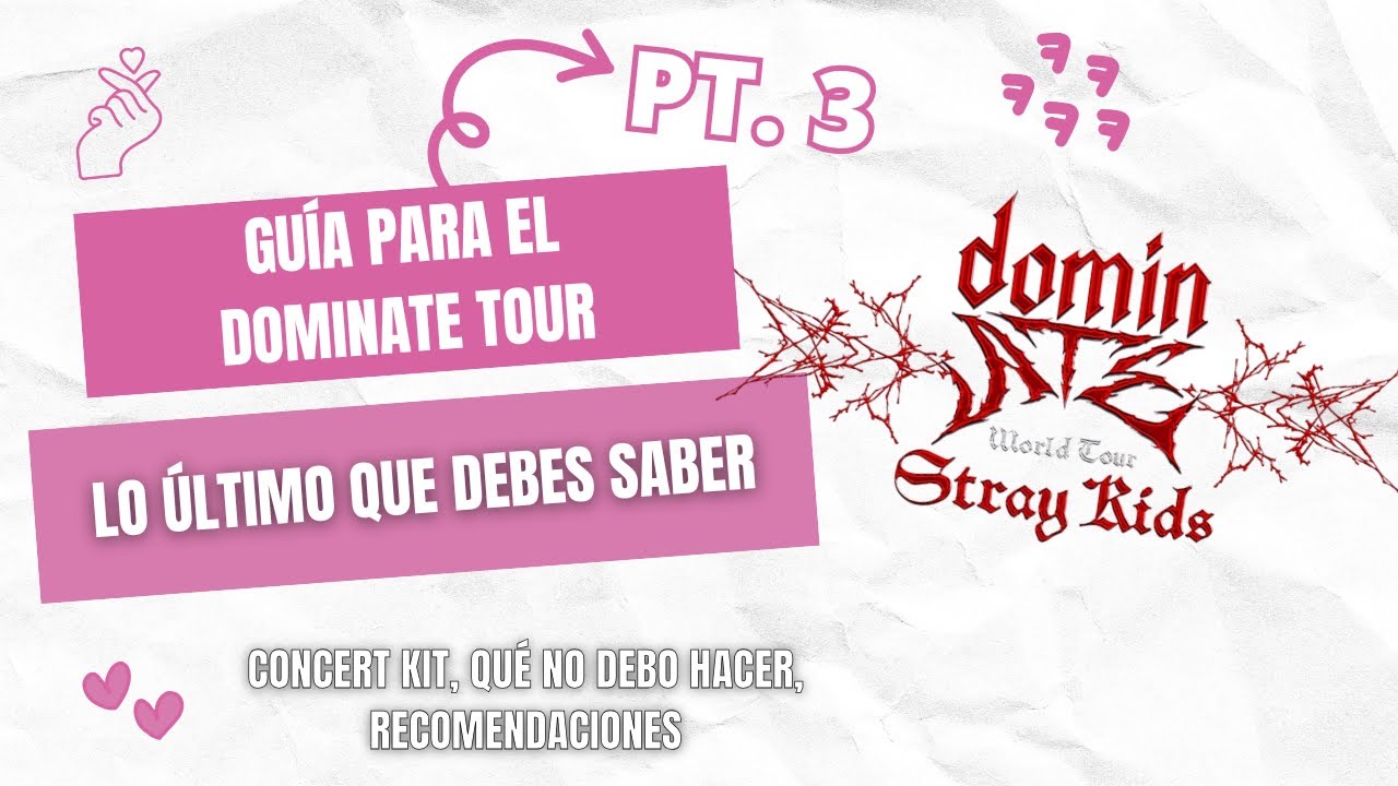 GUÍA DEFINITIVA PARA STRAY KIDS EN PERÚ 🇵🇪🔥 | PARTE 3: CÓMO SOBREVIVIR AL CONCIERTO 🎤