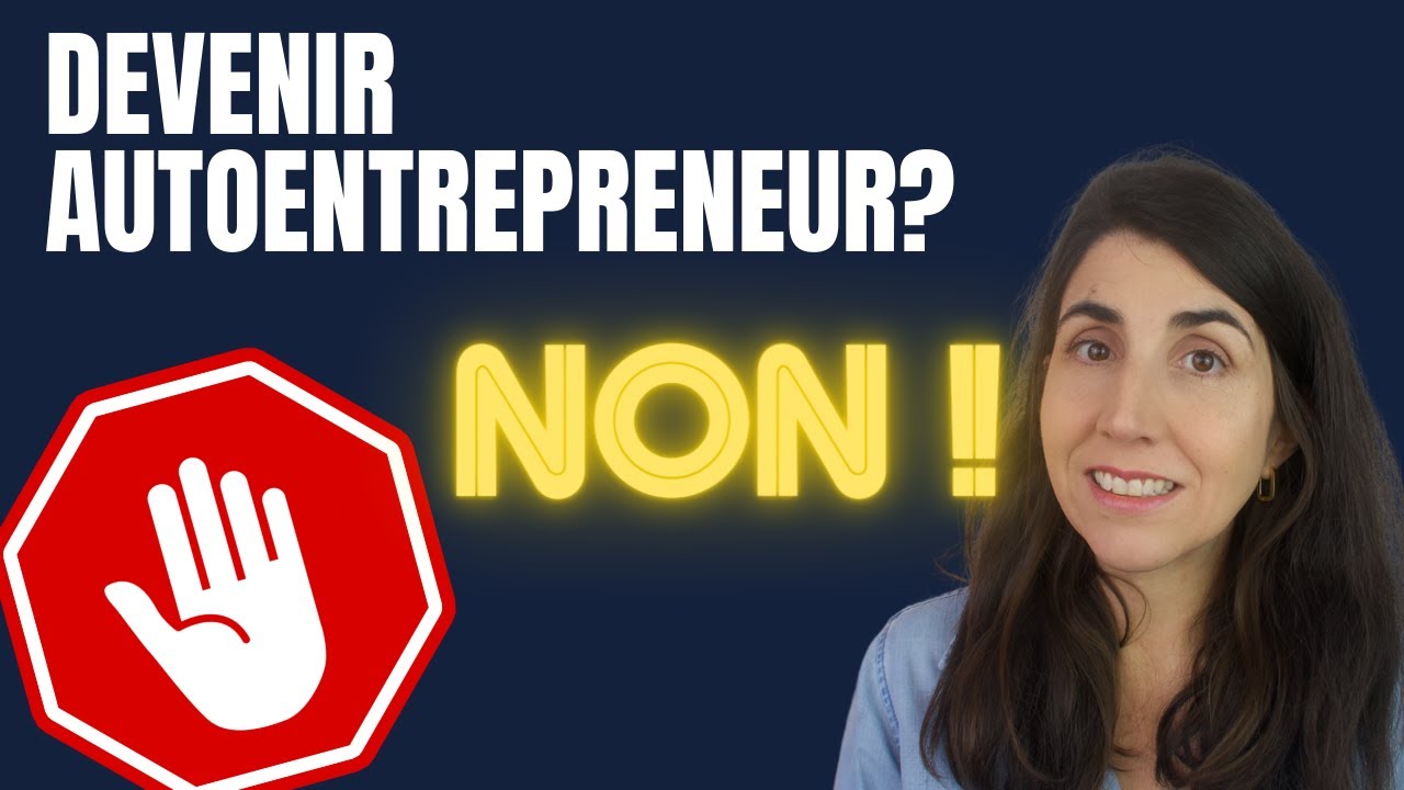 STOP : Ne devenez pas autoentrepreneur : les 4 cas où ce n'est pas une bonne idée