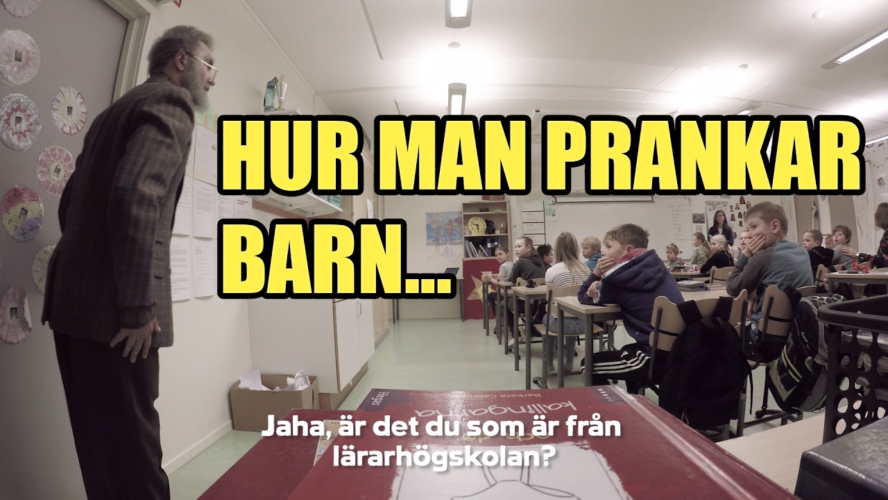 Sjukaste PRANKET med barn