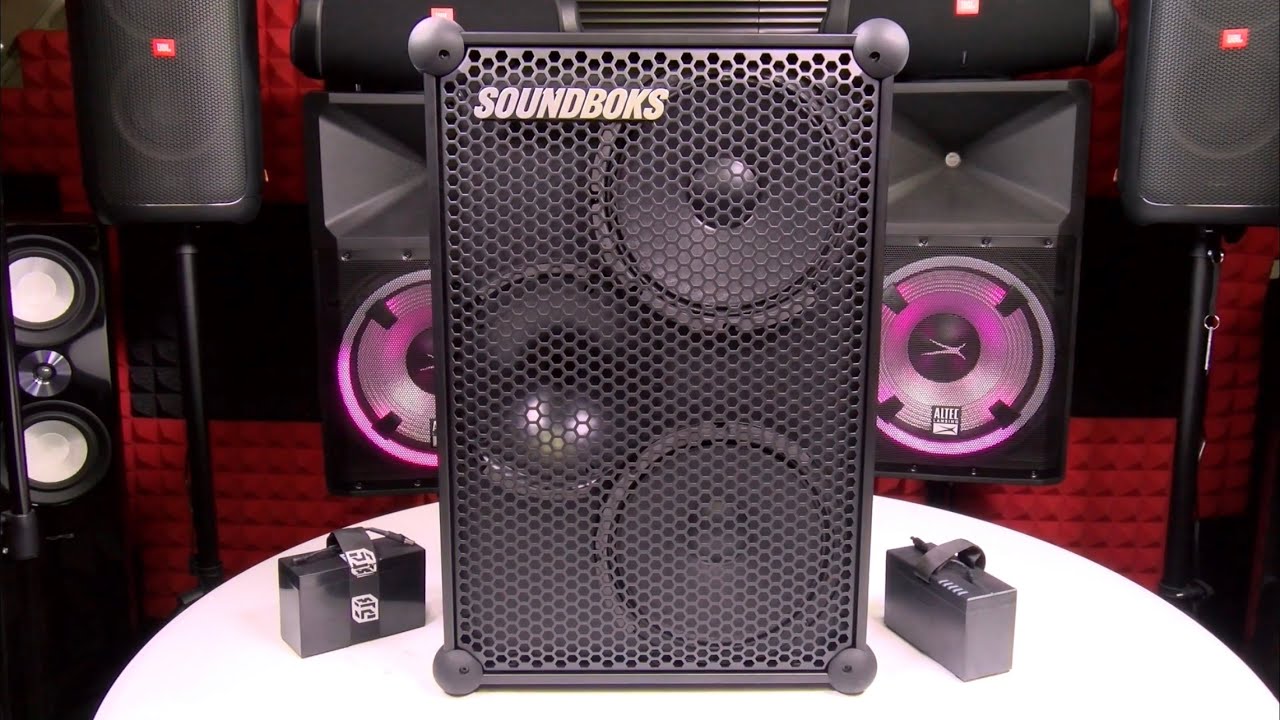 The New SOUNDBOKS 3 - The Loudest Portable Bluetooth Speaker (126 DB)