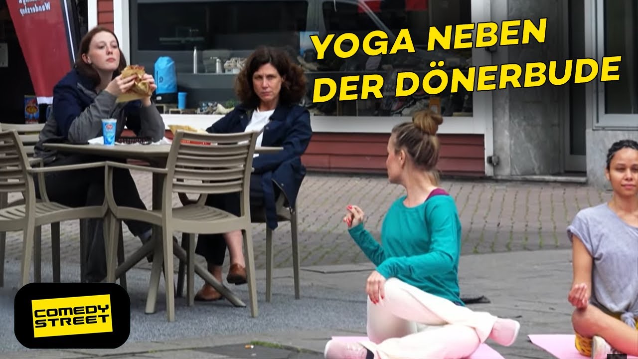 Entschuldigung, hier wollen Leute Yoga machen 🥙🧘‍♂️ | Comedystreet