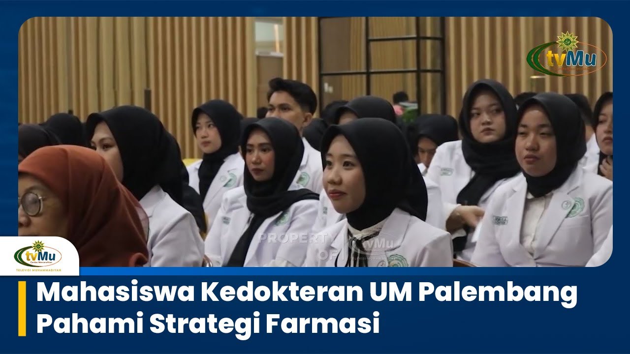 Mahasiswa Kedokteran UM Palembang Pahami Strategi Farmasi