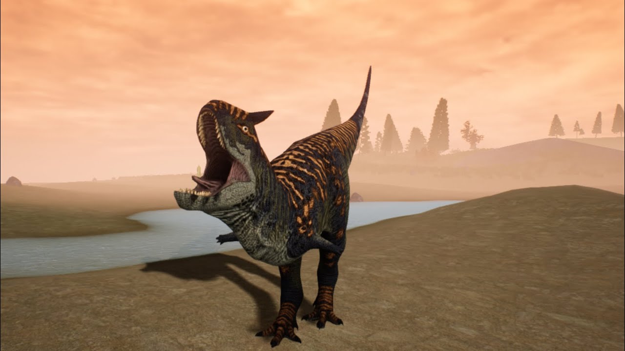 The Cursed isle Dinosaur game | კარნოტავრის ცხოვრება-Carnotaurus | qartulad