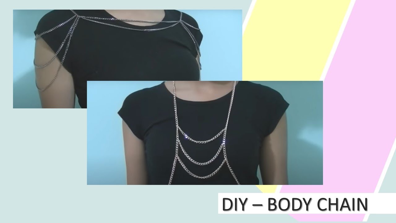 DIY - 4 tipos de Body Chain