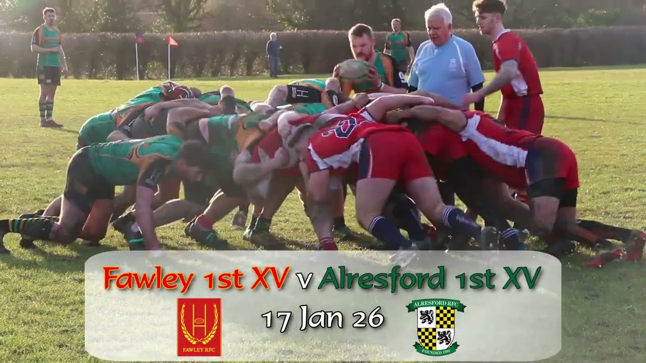 Fawley 1st XV v Alresford 1st XV 17/1/26 Clip 9