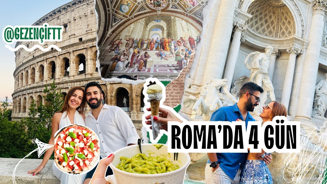 Roma’da 4 Gün 🍕🍝🇮🇹 Yeme içme ye dair gerçekçi yorumlar ve daha fazlası! 