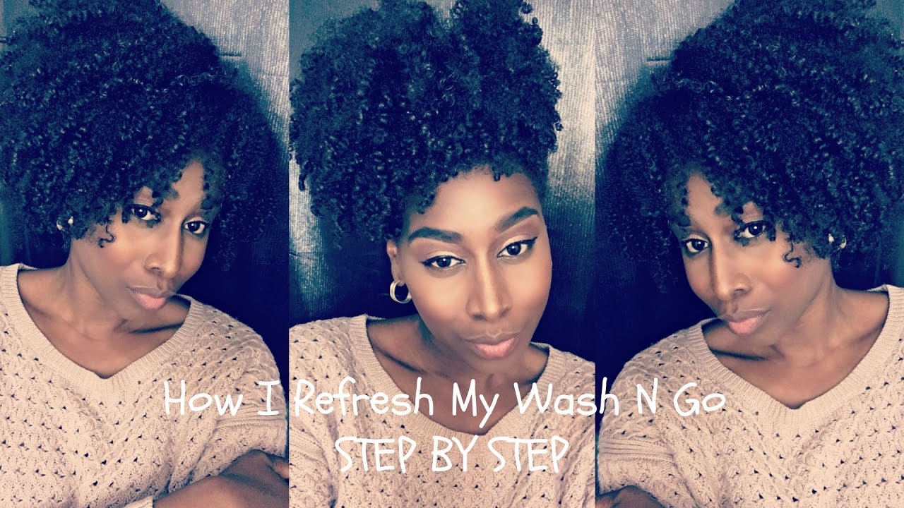 Step By Step: How I Refresh My Wash N Go