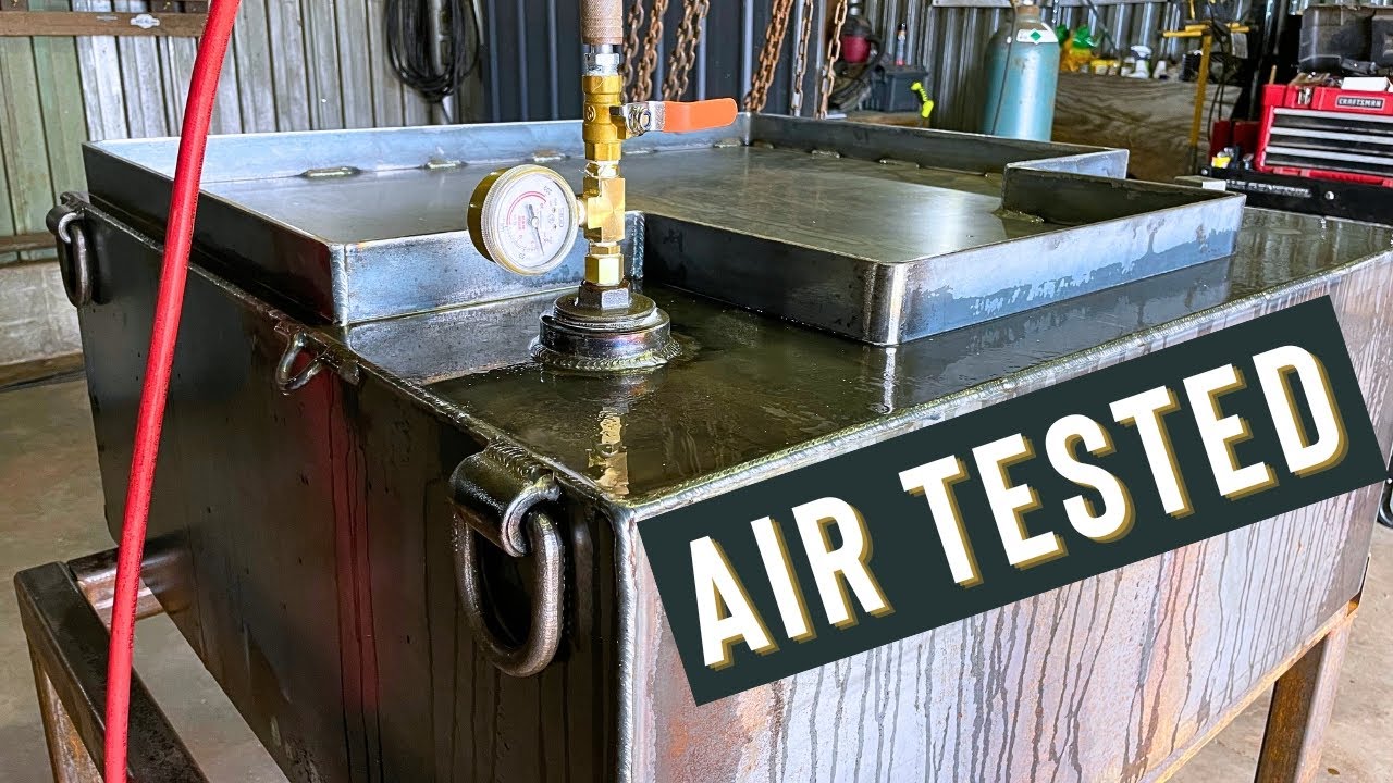 Building Custom 100 Gallon Fuel Tank